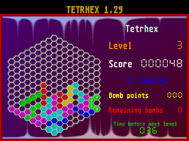 Tetrhex [Falcon030] atari screenshot